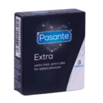 Extra prezerwatywy z dodatkowym lubrykantem 3szt