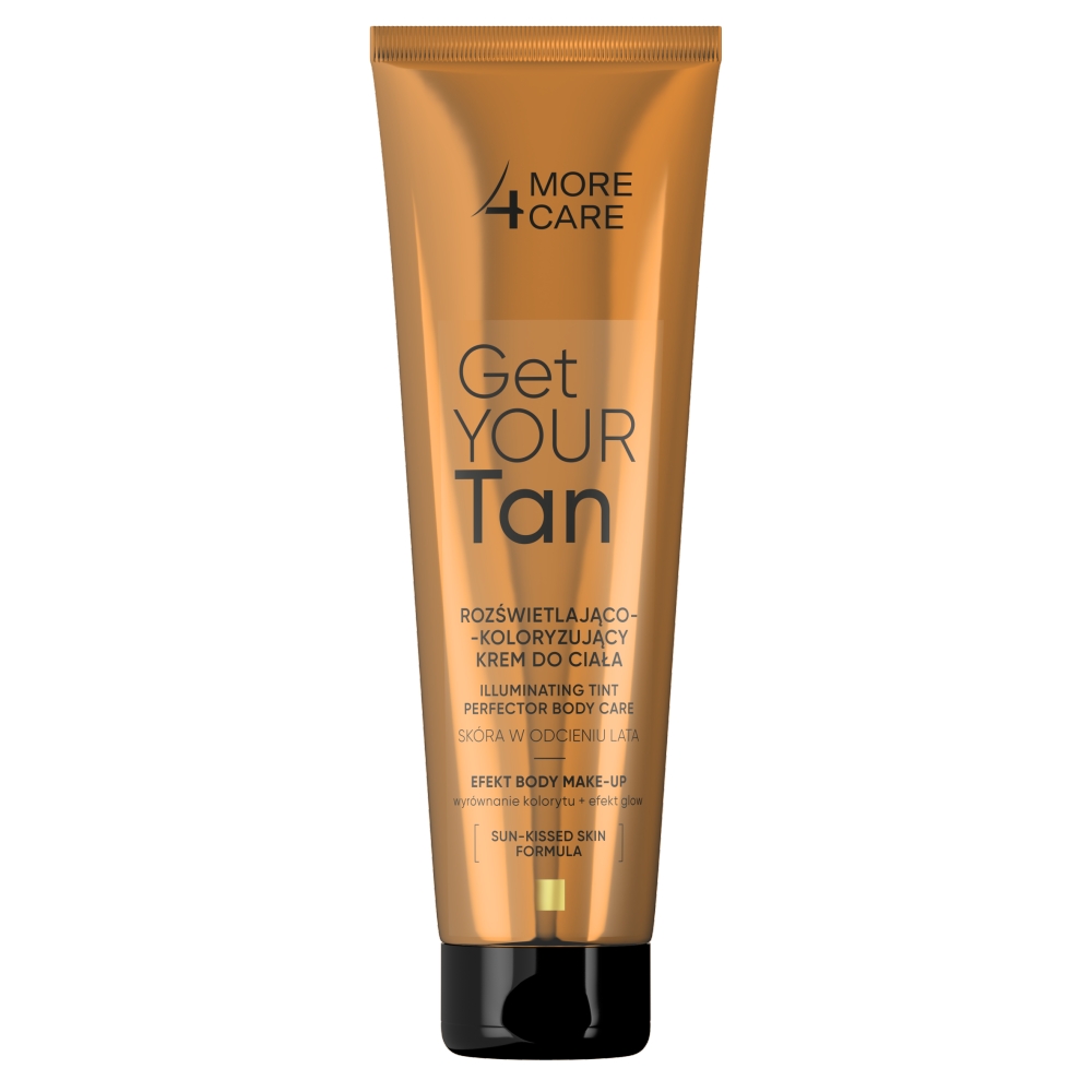 89139511682340435 Get Your Tan! rozświetlający krem koloryzujący do ciała body make-up 100ml - obrazek 1