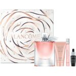 La Vie Est Belle zestaw woda perfumowana spray 100ml + woda perfumowana 10ml + balsam do ciała 50ml + Advanced Genifique Serum 10ml