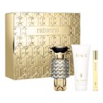 Fame zestaw woda perfumowana spray 80ml + woda perfumowana spray 10ml + balsam do ciała 100ml