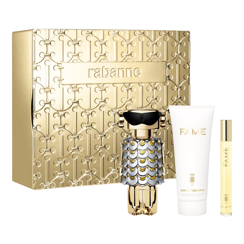 89190801712129240 Fame zestaw woda perfumowana spray 80ml + woda perfumowana spray 10ml + balsam do ciała 100ml - obrazek 1