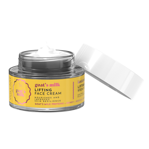 89246741664450770 Kozie Mleko krem do twarzy liftingujący Miód i Wosk Pszczeli 50ml - obrazek 1