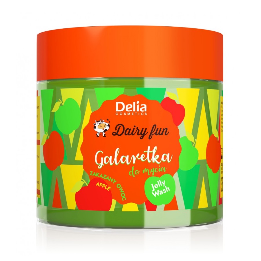 89247321662038986 Dairy Fun galaretka do mycia ciała Zakazany Owoc 350g - obrazek 1