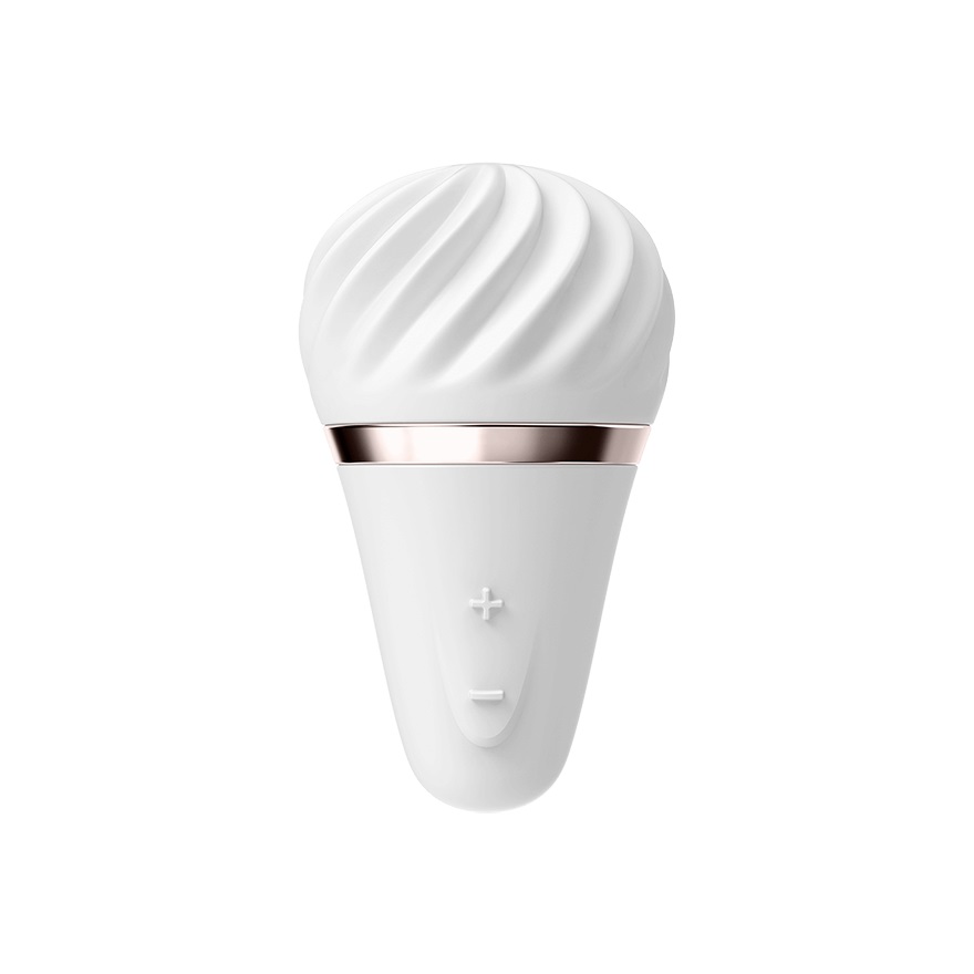 89262461640774054 Little Wand wibrator w kształcie lodowego rożka White - obrazek 1