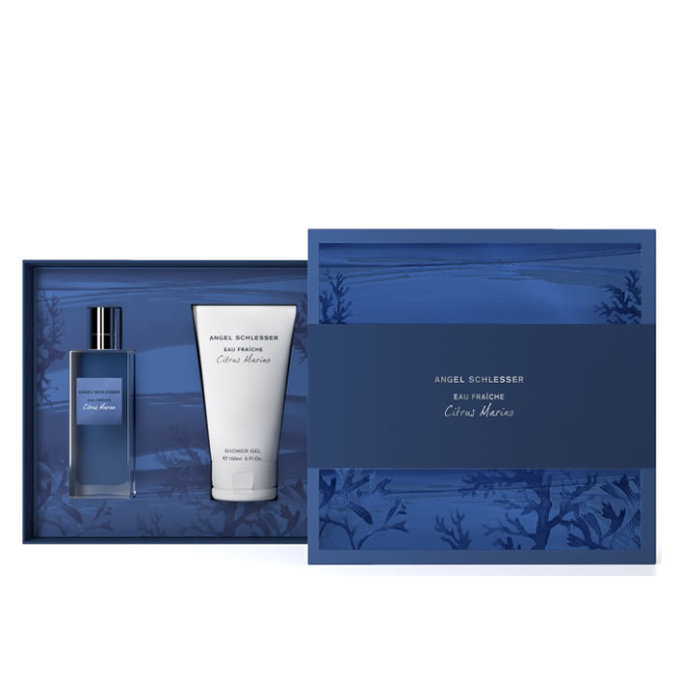 89289271664800352 Eau Fraiche Citrus Marino zestaw woda toaletowa spray 100ml + żel pod prysznic 150ml - obrazek 1