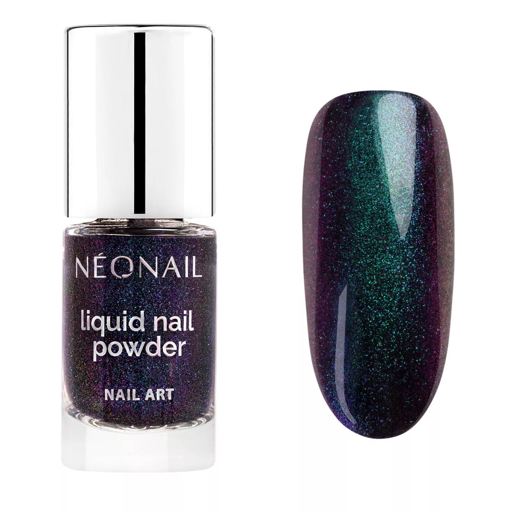 89345671757393178 Liquid Nail Powder pyłek w płynie Chameleon 01 6.5ml - obrazek 1