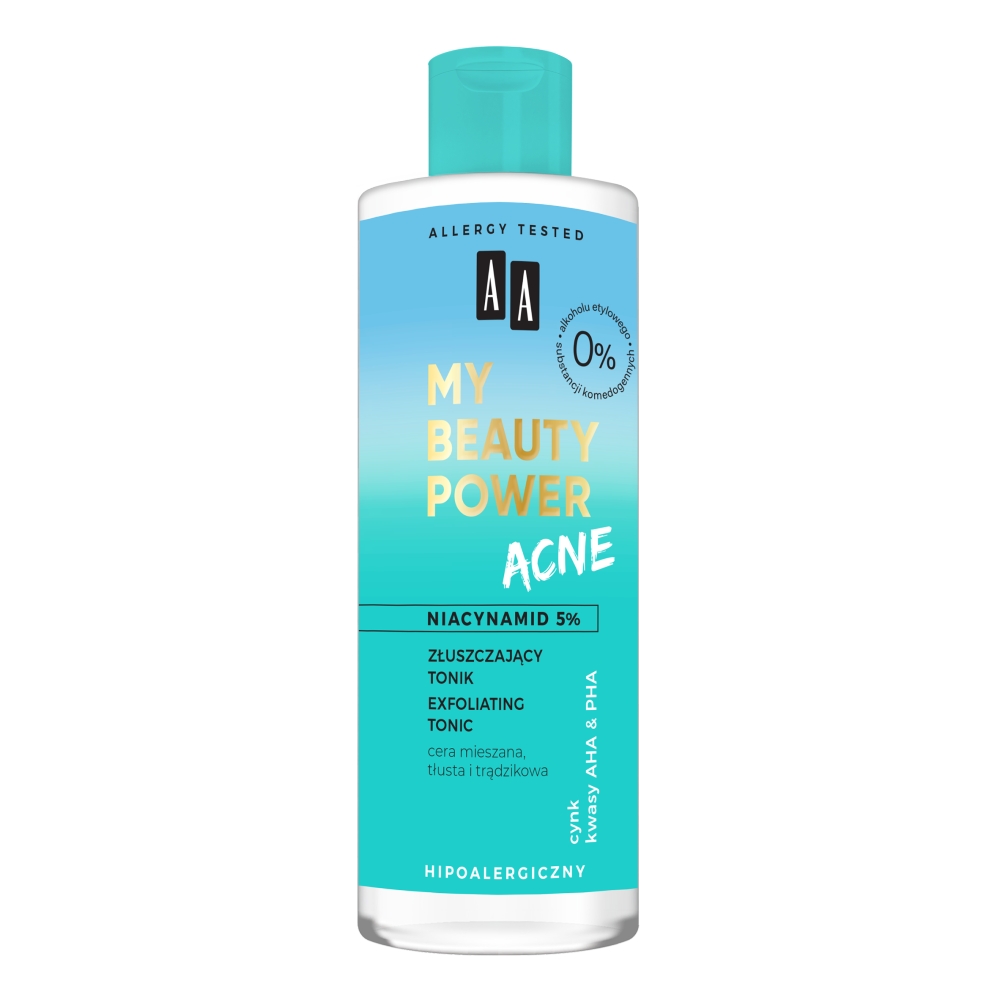 89476641633002960 My Beauty Power Acne złuszczający tonik 200ml - obrazek 1