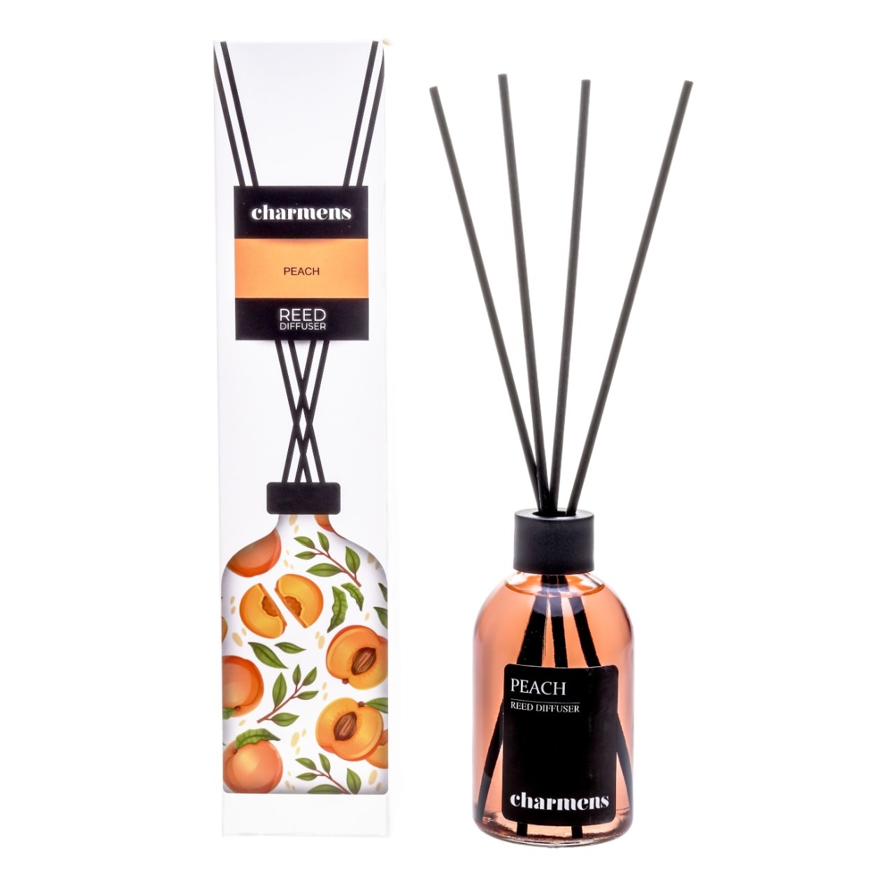 89496131697204895 Reed Diffuser patyczki zapachowe Brzoskwinia 110ml - obrazek 1