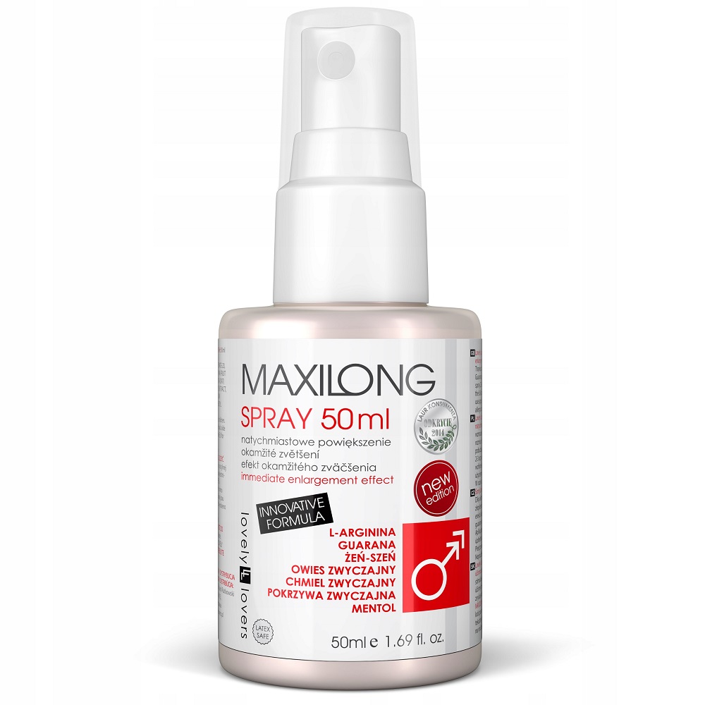 89529411626090364 Maxilong Spray intymny spray do masażu penisa 50ml - obrazek 1