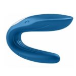 Double Whale wibrator dla par Blue