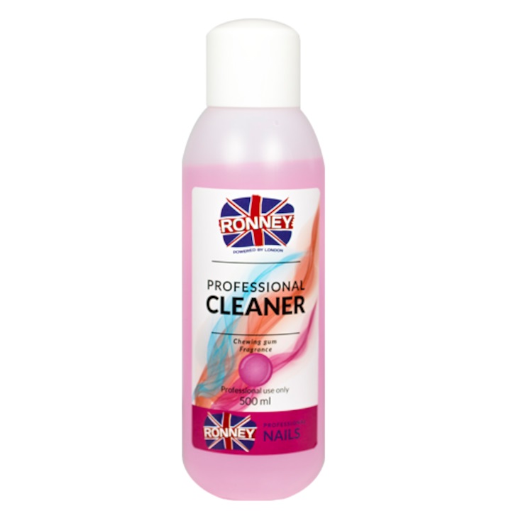 89694191695980105 Professional Cleaner odtłuszczacz do paznokci Bubble Gum 500ml - obrazek 1