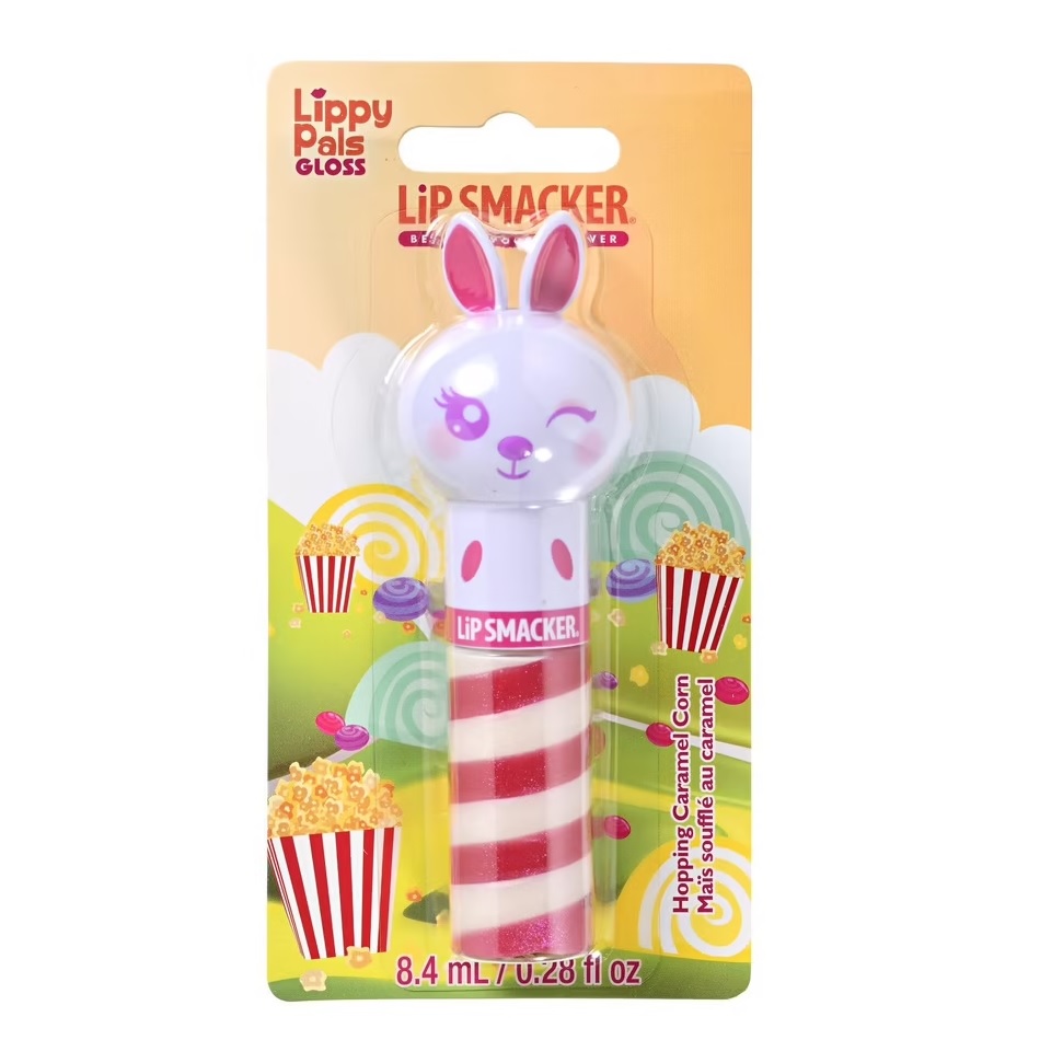 89714221716348342 Lippy Pals Gloss błyszczyk do ust Bunny Hopping Caramel Corn 8.4ml - obrazek 1