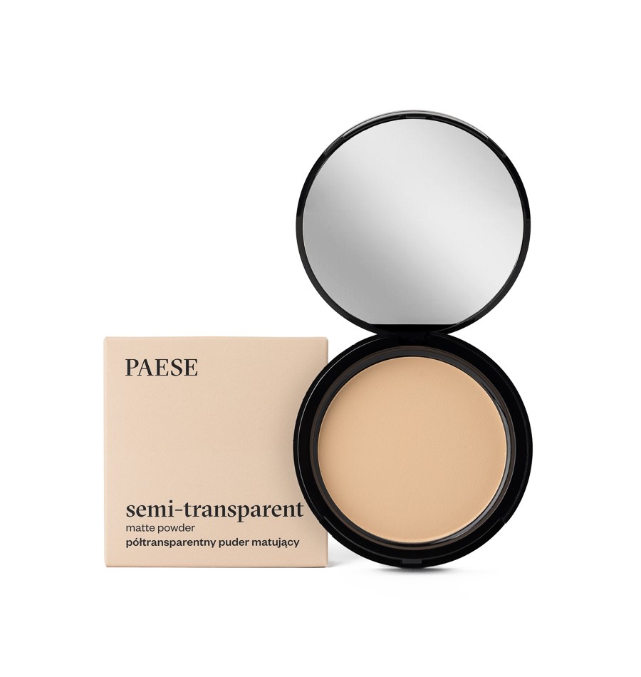 8971911644923716 Semi-Transparent Matte Powder półtransparentny puder matujący 3A Złoty Beż 9g - obrazek 1