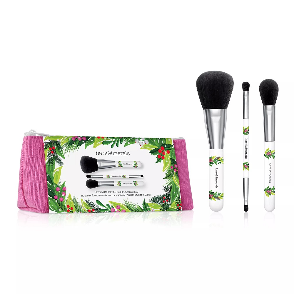 89758301662739715 Limited Edition Face & Brush Trio zestaw trzech pędzli do makijażu - obrazek 1