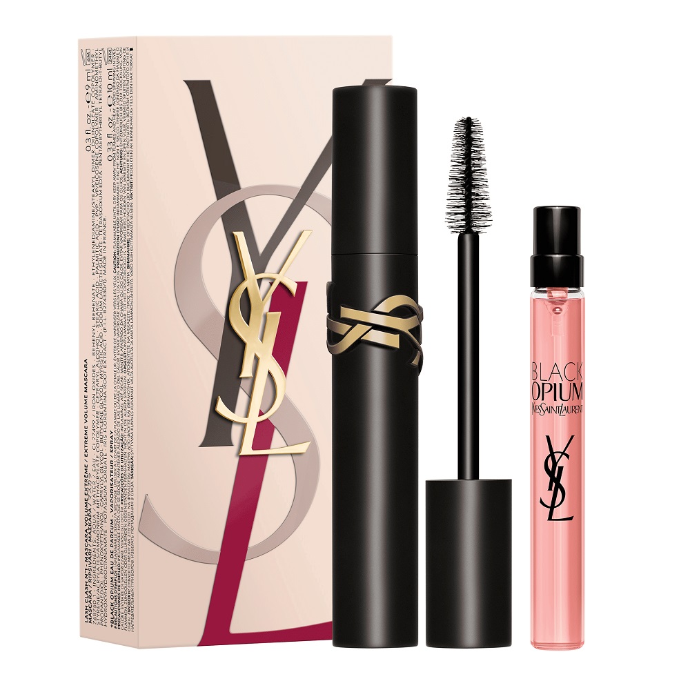 89837581750176047 Lash Clash & Black Opium Eau De Parfum zestaw tusz do rzęs 9ml + woda perfumowana spray 10ml - obrazek 1