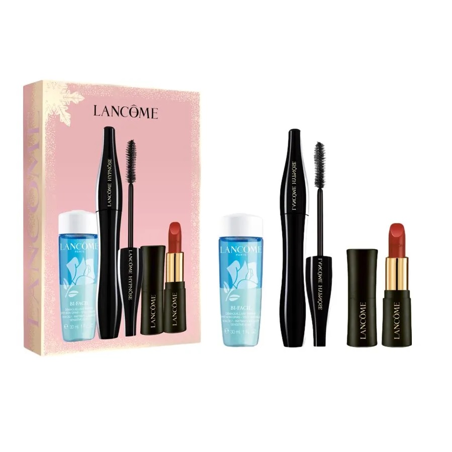 89844501763135016 Hypnose zestaw tusz do rzęs 6.2ml + pomadka do ust 196 2g + płyn do demakijażu oczu 30ml - obrazek 1