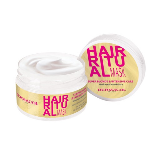89880511698669912 Hair Ritual Mask maska do włosów blond Super Blonde & Intensive Care 200ml - obrazek 1