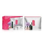 Glam To Goodnight zestaw krem pod oczy 15ml + oczyszczający balsam 15ml + tusz do rzęs 3.5ml + kosmetyczka