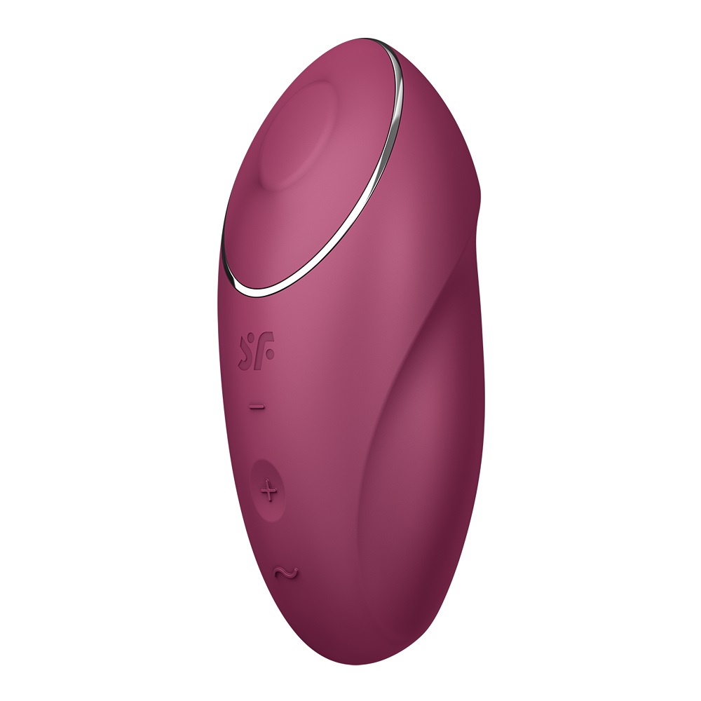 90009871715591144 Tap & Climax 1 wibrator nakładany z funkcją stukania Red - obrazek 1