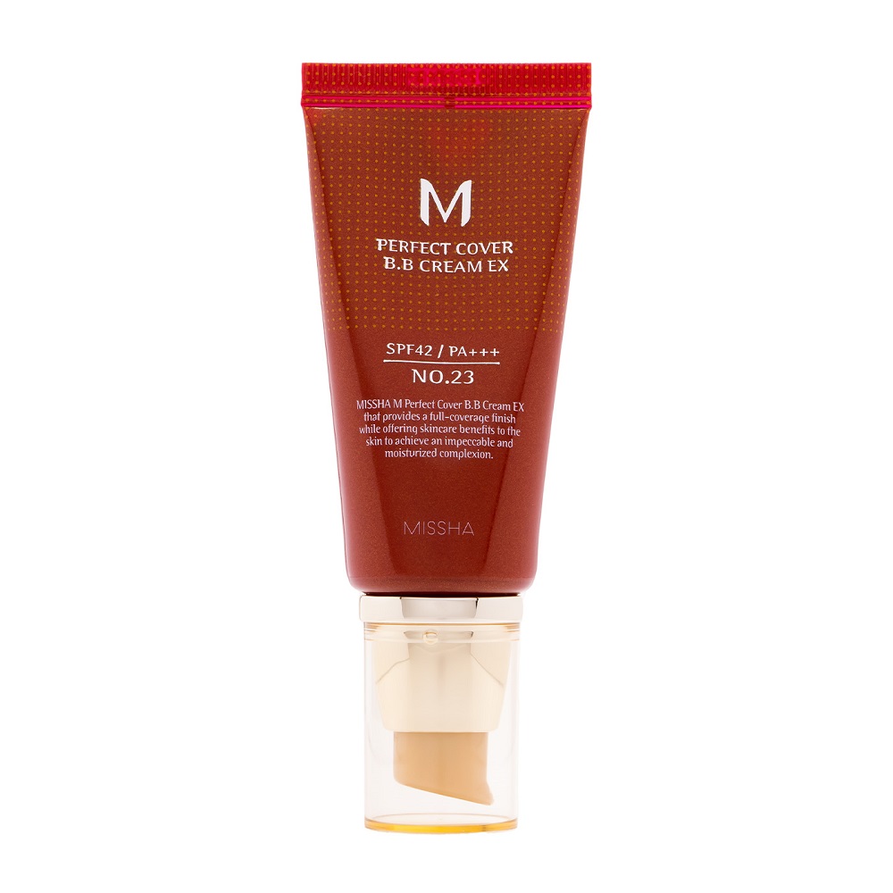 90017891721396698 M Perfect Cover BB Cream SPF42/PA+++ wielofunkcyjny krem BB No.23 Natural Beige 50ml - obrazek 1
