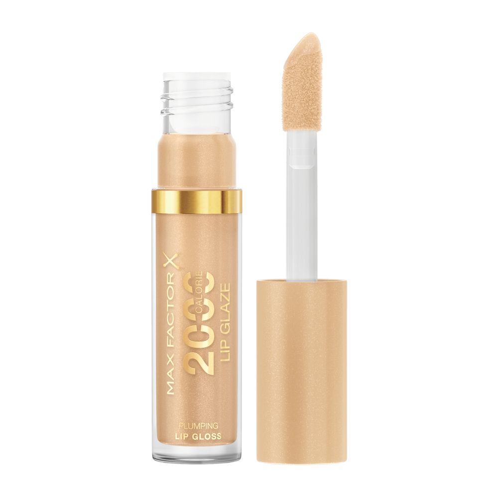 90087951718713552 2000 Calorie Lip Glaze błyszczyk nawilżający do ust z kompleksem odżywczym 005 Honey Creme 4.4ml - obrazek 1