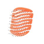 Mila Pocket Hair Brush mała szczotka do włosów Apricot