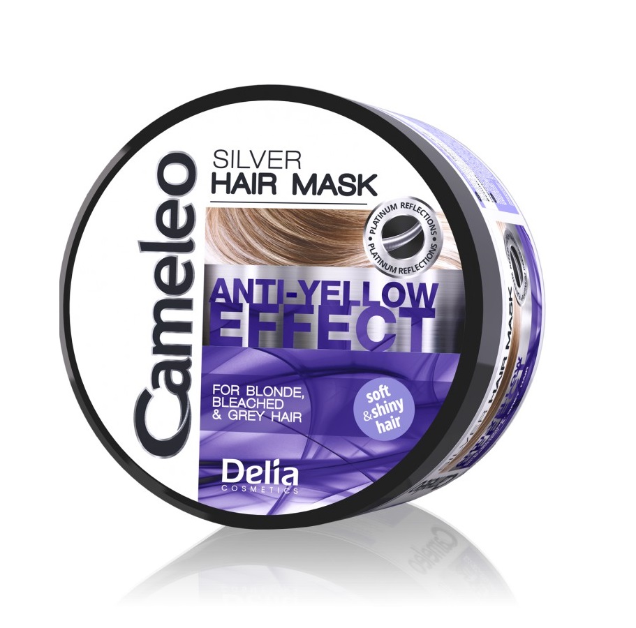 90157401661427001 Anti-Yellow Effect Silver Hair Mask maska do włosów blond przeciw żółknięciu 200ml - obrazek 1