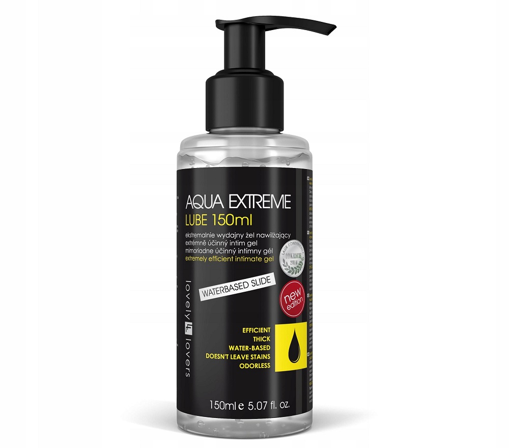 90182581626084086 Aqua Extreme Lube ekstremalnie wydajny żel intymny na bazie wody 150ml - obrazek 1
