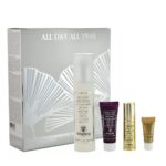 All Day All Year zestaw nawilżający krem na dzień 50ml + Masque Creme A la Rose Noire maseczka z wyciągiem z czarnej róży 10ml + Supremya La Nuit le Grand Soin Anti-Age kremy na noc 5ml + Supremya Yeux At Night The Supreme Anti-Aging Eye Serum serum odmładzające okolice oczu 1ml