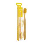 Bamboo Toothbrush bambusowa szczoteczka do zębów Yellow