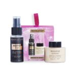Mini Matte Heroes zestaw matujący utrwalacz makijażu 30ml + sypki puder do twarzy 10g