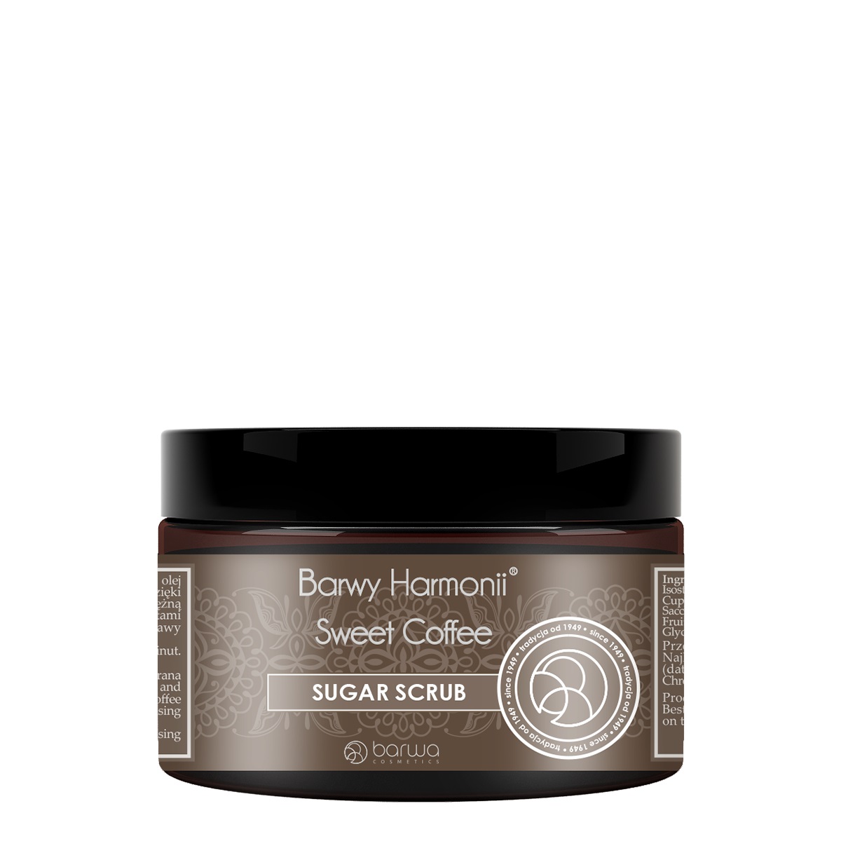 90465331660054157 Barwy Harmonii peeling cukrowy do ciała Sweet Coffee 250ml - obrazek 1