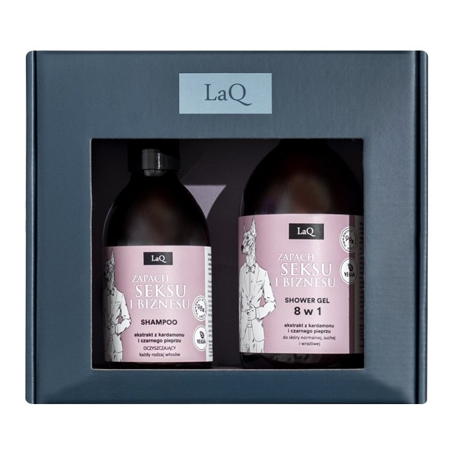 90563941679654813 Doberman zestaw żel pod prysznic 500ml + szampon do włosów 300ml - obrazek 1