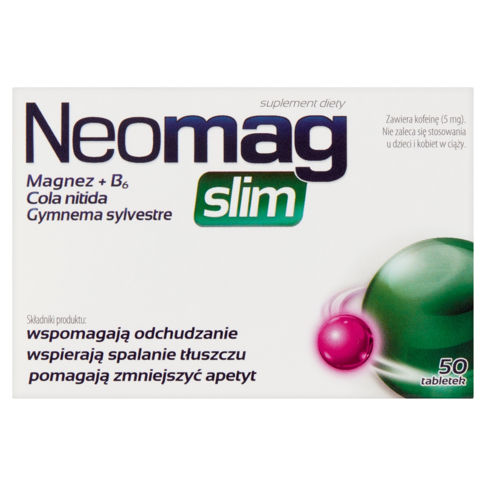 90598111678115451 Slim suplement diety wspomagający odchudzanie 50 tabletek - obrazek 1