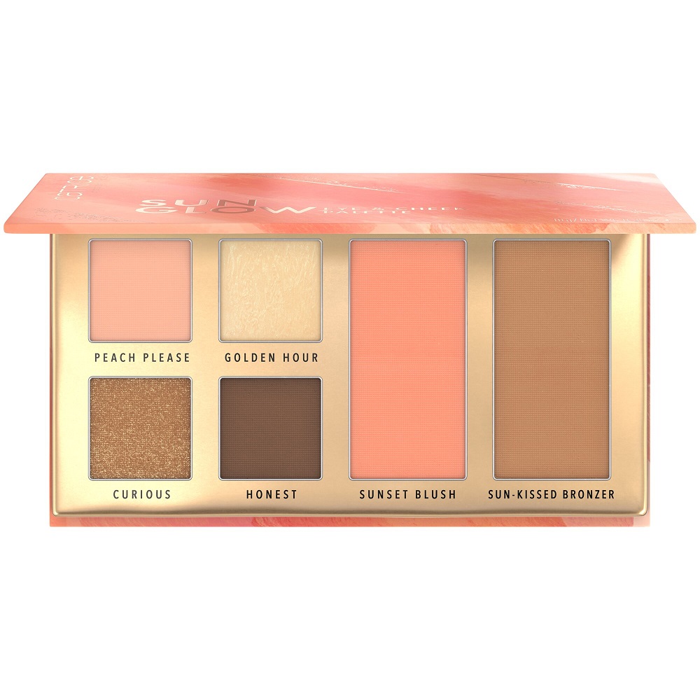 90637121710323739 Sun Glow Eye & Cheek Palette paleta do makijażu twarzy i oczu 10g - obrazek 1