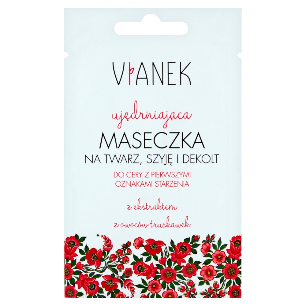 90649081602668351 Ujędrniająca maseczka na twarz szyję i dekolt do cery z pierwszymi oznakami starzenia 10g - obrazek 1