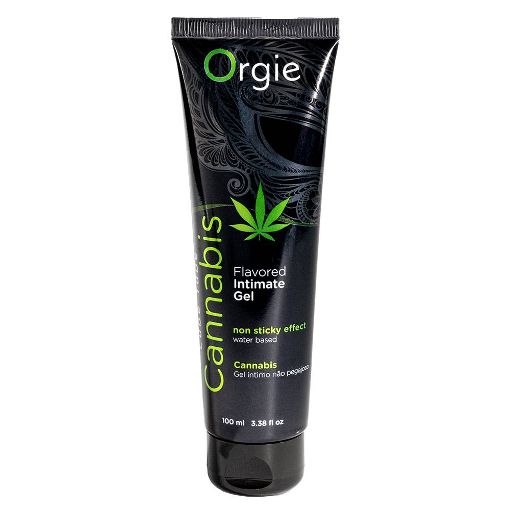 90677991682668939 Flavored Intimate Gel Cannabis żel intymny o smaku konopi 100ml - obrazek 1
