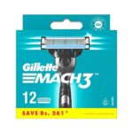 Mach3 wymienne ostrza do maszynki do golenia 12szt