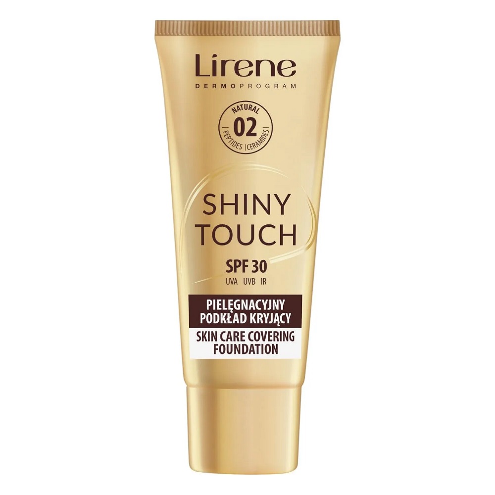 90806841760884998 Shiny Touch pielęgnacyjny podkład kryjący 02 Natural 30ml - obrazek 1