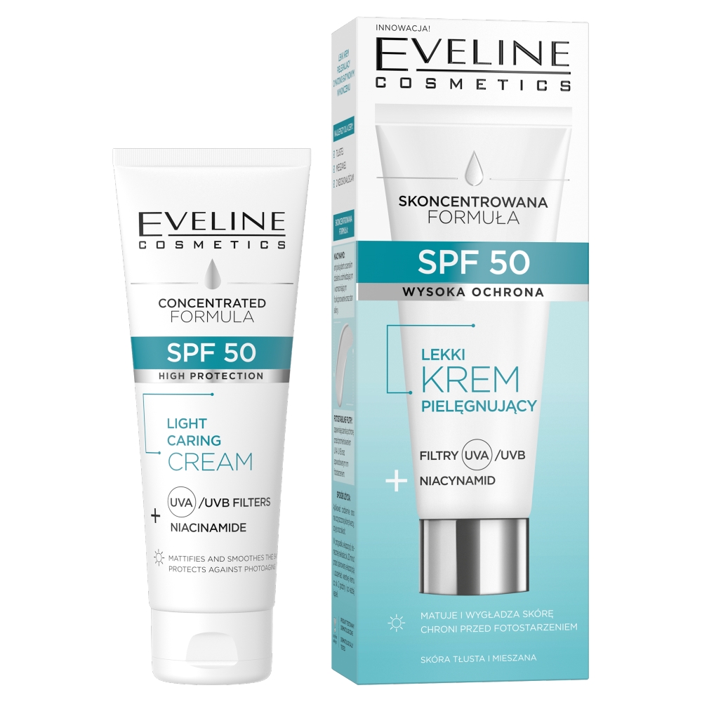 90823741728891383 Skoncentrowana Formuła lekki krem pielęgnujący z SPF50 30ml - obrazek 1