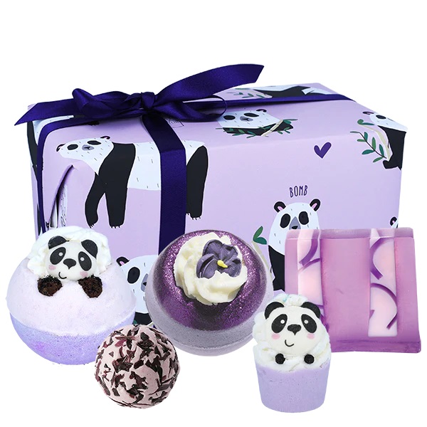 90939671701087674 Panda Yourself zestaw upominkowy do kąpieli 5szt - obrazek 1