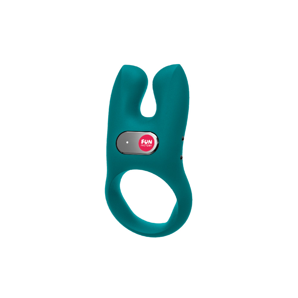 9101831617103622 Nos Vibrating Cock Ring wibrujący pierścień erekcyjny zielony - obrazek 1