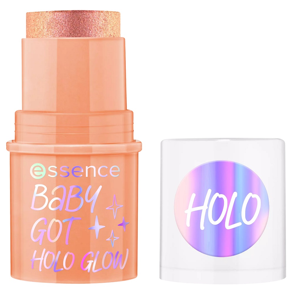 91080381745587140 Baby Got Holo Glow rozświetlacz w sztyfcie 10 Apricotly 5g - obrazek 1
