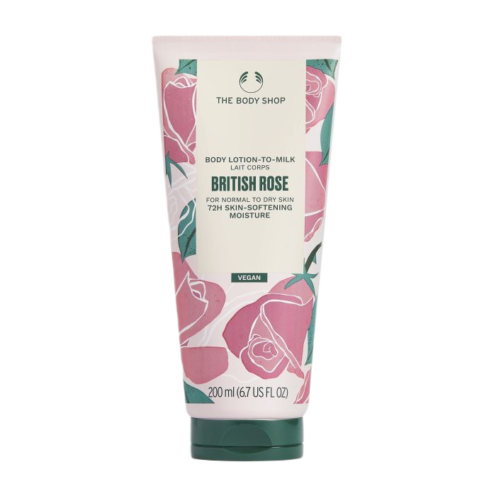 91106001707910983 Wegański balsam do ciała British Rose 200ml - obrazek 1