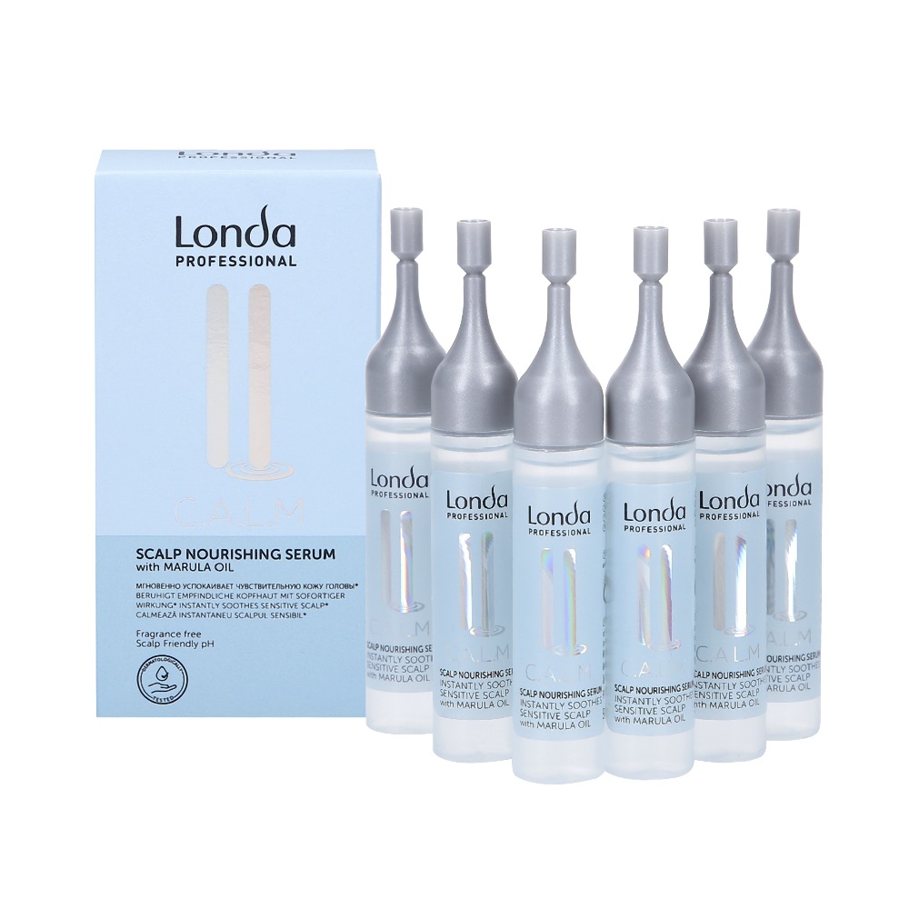 91115981655292935 C.A.L.M Scalp Nourishing Serum odżywcze serum do skóry głowy 6x9ml - obrazek 1