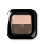 Bright Duo Eyeshadow podwójny cień do powiek 02 Warm Beige/Dark Brown 2.5g