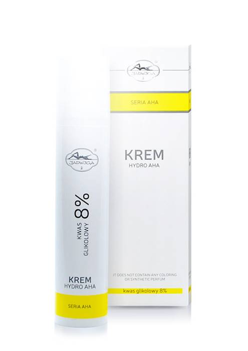 91199881622458657 Seria Aha krem hydro aha z kwasem glikolowym 8% 50ml - obrazek 1