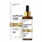 Pure Elements BIO Oils Rose + Argan serum do twarzy i szyi z różą i arganem 30ml