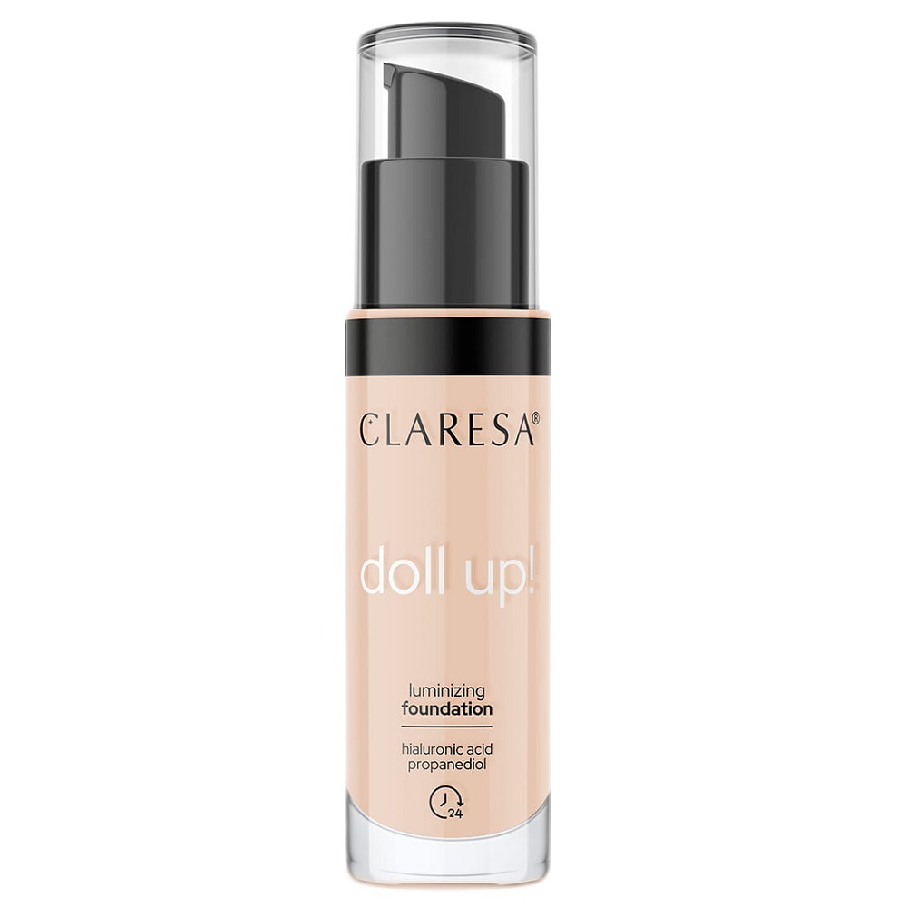 91390361724440381 Doll Up! podkład rozświetlający do twarzy 05 Deep-Medium 34g - obrazek 1