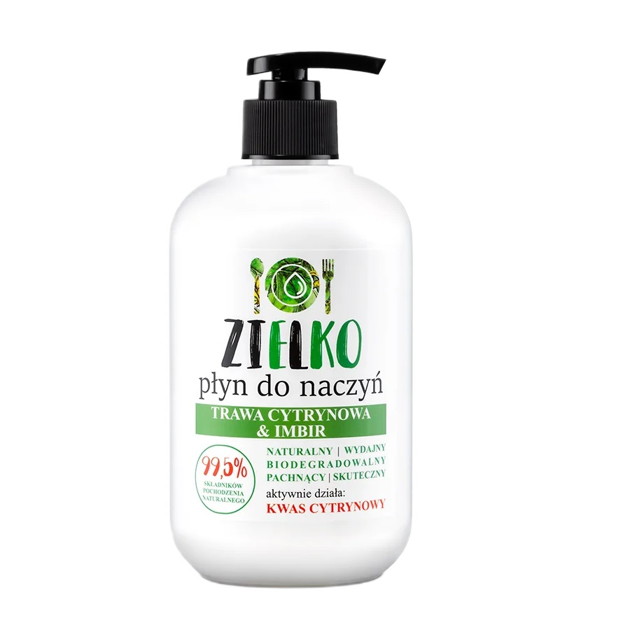 91398911710842703 Płyn do mycia naczyń Trawa Cytrynowa & Imbir 500ml - obrazek 1